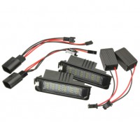 Lampi led numar inmatriculare VW/AUDI/Skoda etc (dedicate)